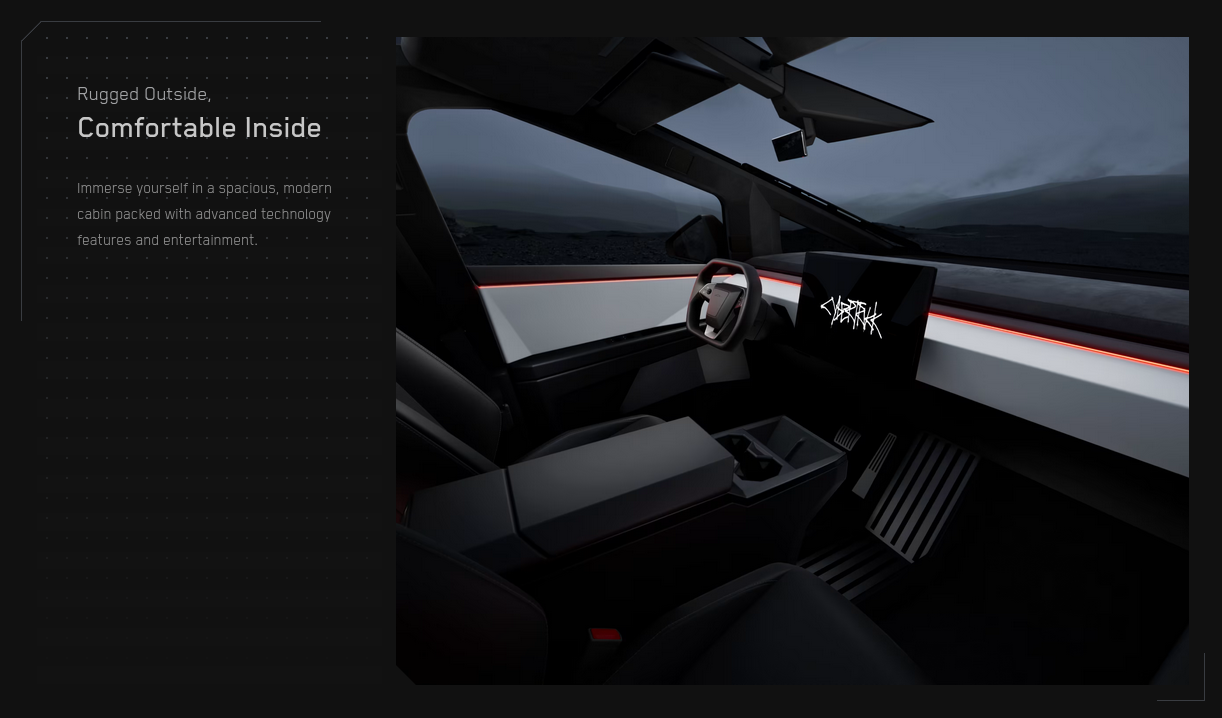 Cybertruck screenshot